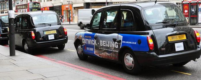 London Taxi: historia, postimerkit