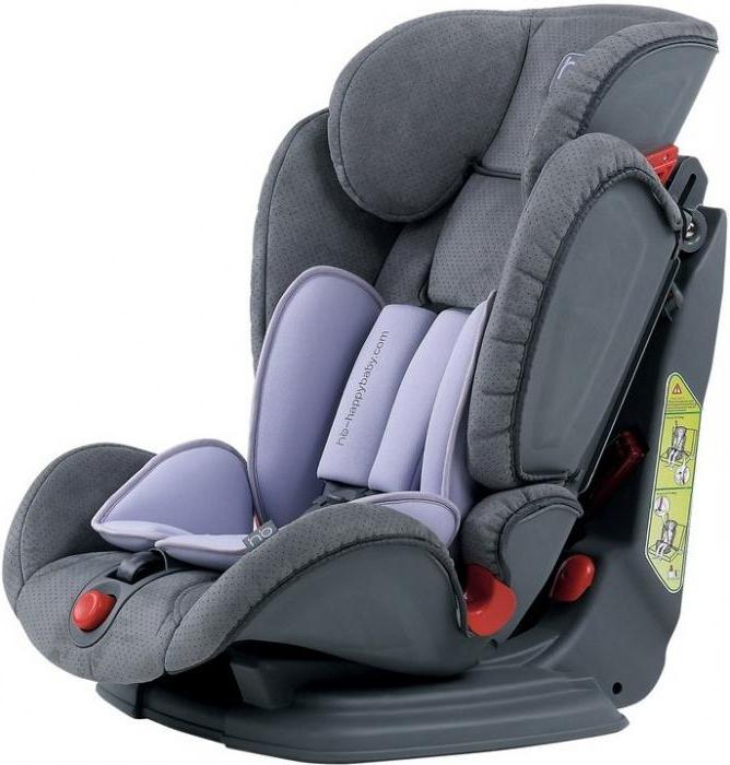 Baby Car Seat Happy Baby Mustang Isofix: Asiakkaiden arvostelut, kuvaus