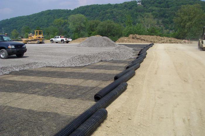 geogrid rinteiden vahvistamiseksi Kuva 