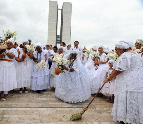 Brasilian suosituin uskonto, samoin kuin muinaiset paikallisten ihmisten uskomukset