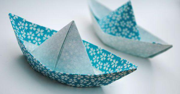 Kuinka tehdä origami-venettä paperista lapsille: askel askeleelta ohjeita