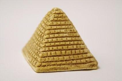 Kuinka tehdä pyramidi paperia? Yksityiskohtaiset ohjeet