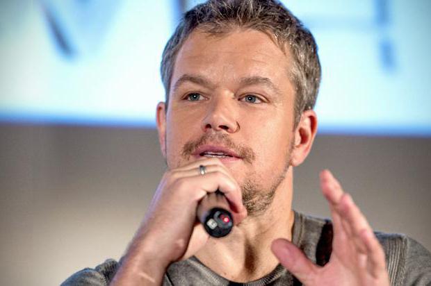 Näyttelijä Matt Damon: elämäkerta, henkilökohtainen elämä. Parhaat elokuvat