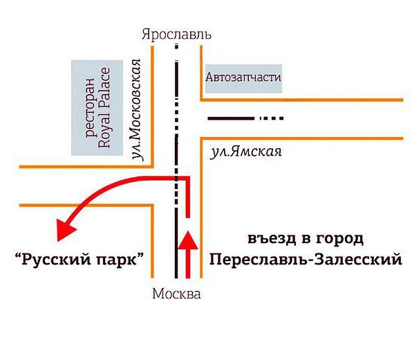 Pereslavl, "Russian Park": kuvaus, historia ja arvostelut