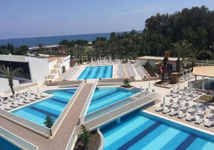 Hotel Kirman Hotellit Sidemarin Beach & Spa 5 * (Side, Turkki): kuva, arvostelut