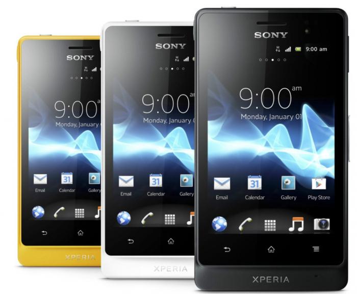 Yleiskuvaus älypuhelimesta Sony Xperia E Dual