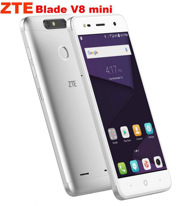 ZTE Blade V8 mini: arvosteluja ja ominaisuuksia