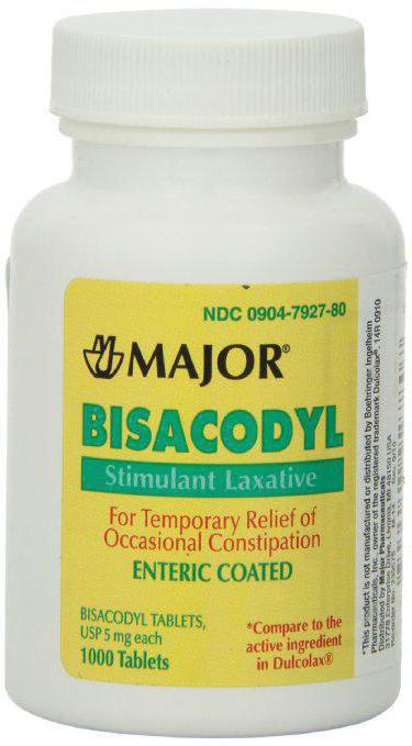 bisacodyl laihdutustarkistuksiin